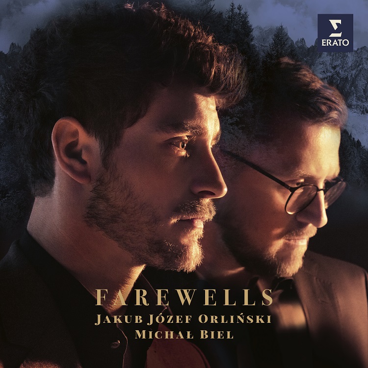 Portada del disco Farewells de Jakub Józef Orliński y Michal Biel
