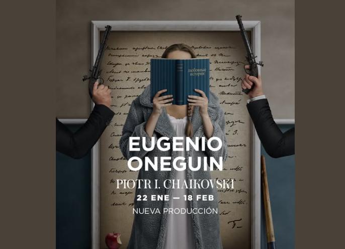 Cartel de "Eugenio Onegin" - Temporada 24-25 Teatro Real