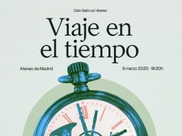 Cartel de 'Viaje en el tiempo' concierto de Quinteto SenArts en el Ateneo de Madrid