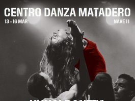 Cartel de 'Txlalaparta' de Kukai Dantza en el Centro Danza Matadero